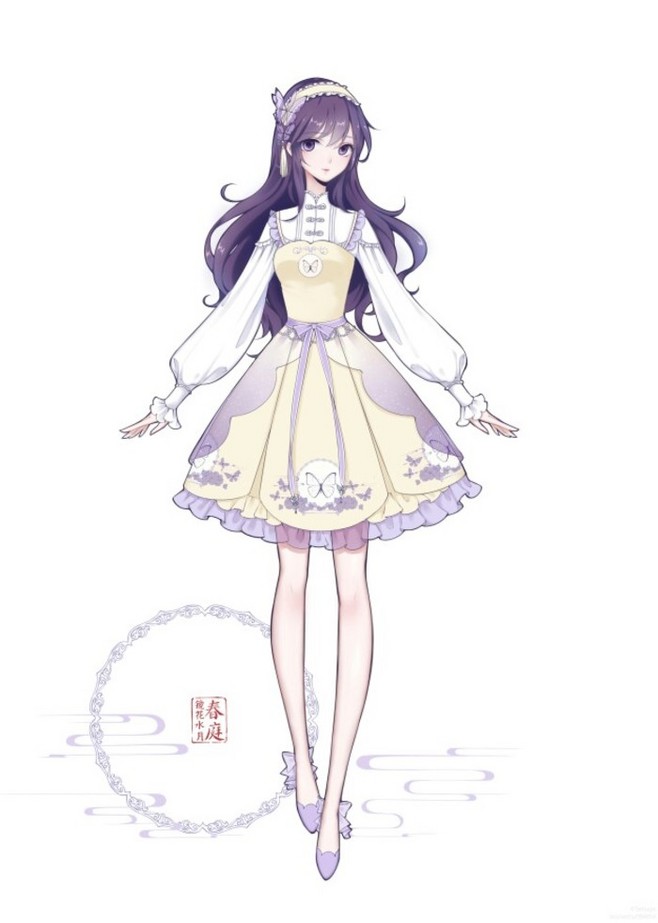 唯美動(dòng)漫服裝設(shè)計(jì) 從插畫壁紙到頭像的藝術(shù)之旅